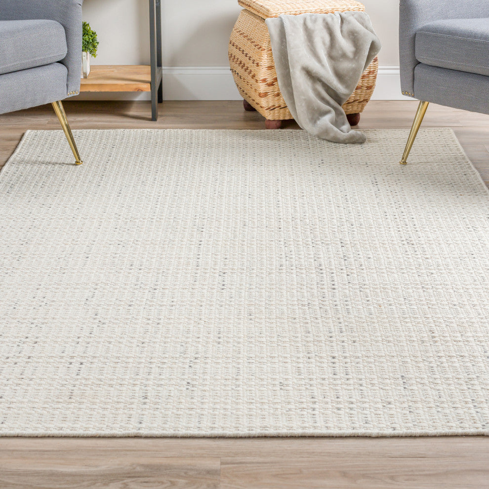 Nepal NL100 Ivory 2'6" x 12' Runner Rug