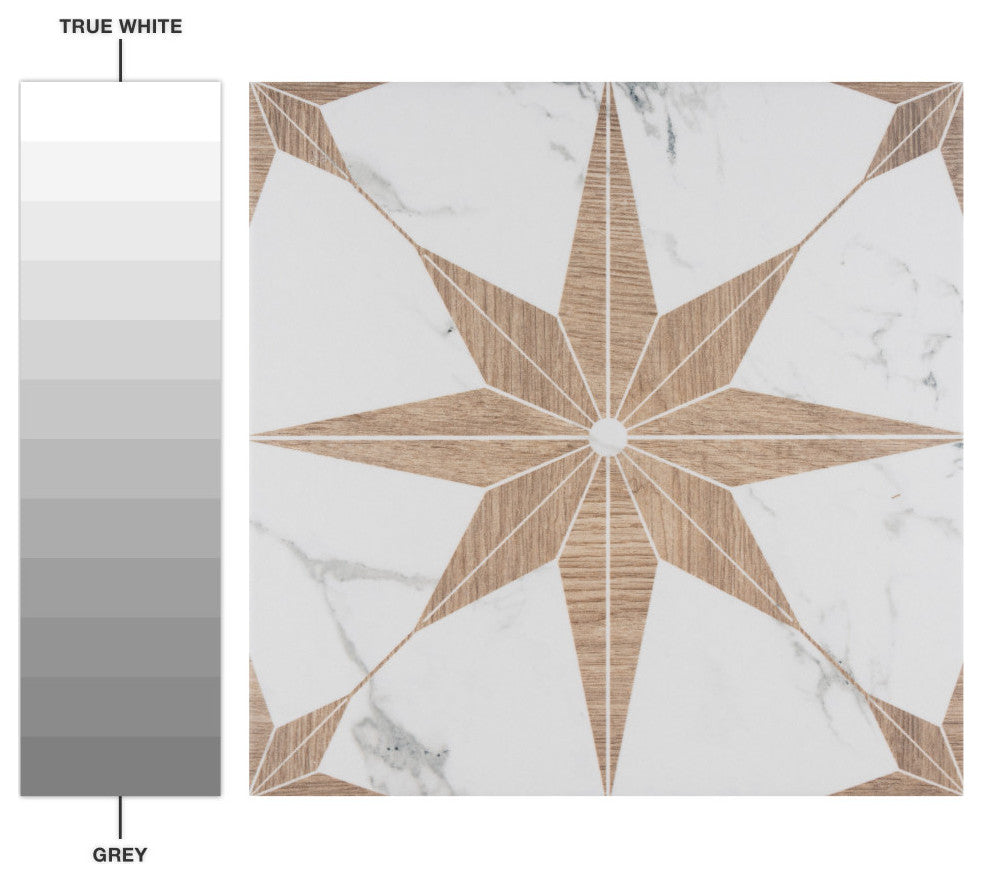Llama Stella Loire Noce Porcelain Floor and Wall Tile Sample