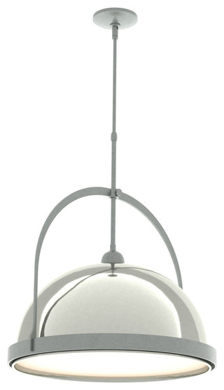 Atlas Large Pendant, Vintage Platinum, Sterling, Standard Height