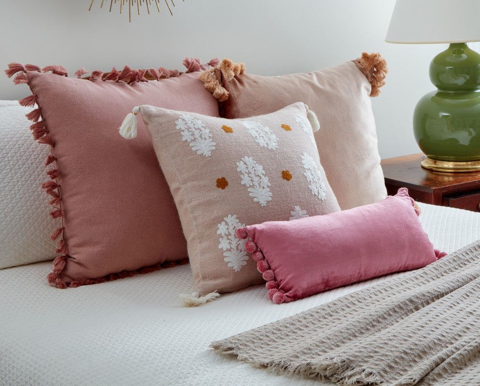 Jodhpur Oblong Pillow, Plum