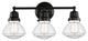 Innovations 623-3W-BK-G322 3-Light Bath Vanity Light, Matte Black