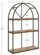 Mooreland 3-Tier Shelf, Natural 20x6x30