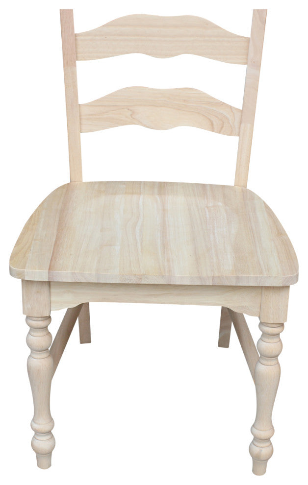 Maine Ladderback Chairs, Set of 2