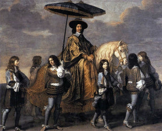 Charles Le Brun Chancellor Seguier at the Entry of Louis XIV into Paris Print