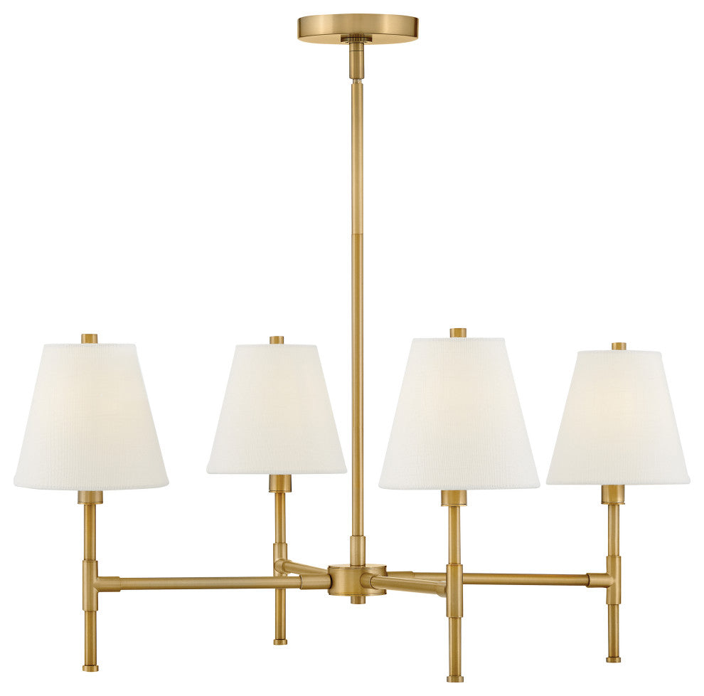 Lark Beale Medium Single Tier, Lacquered Brass