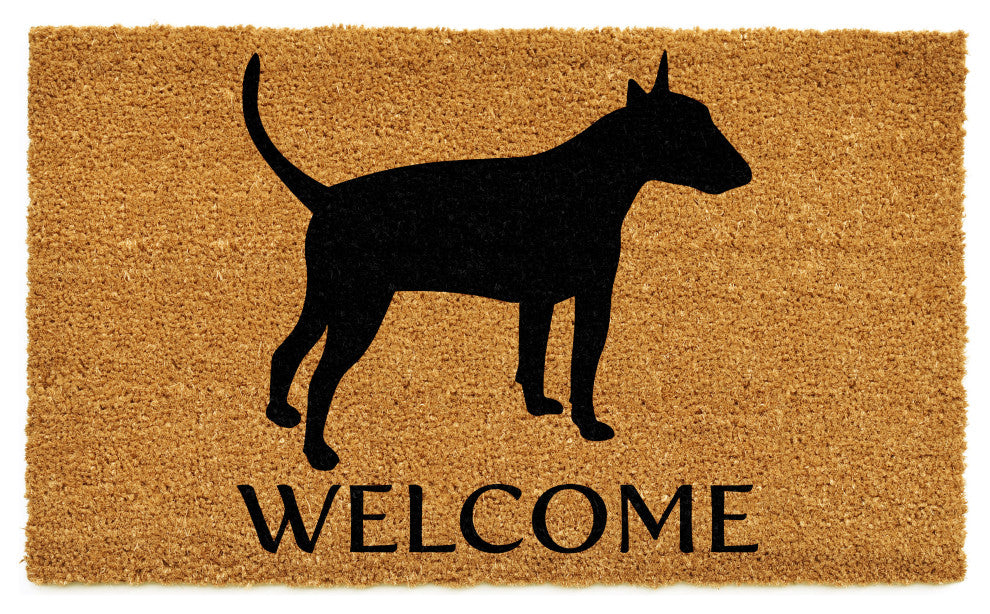 Calloway Mills Bull Terrier Doormat, 24"x36"