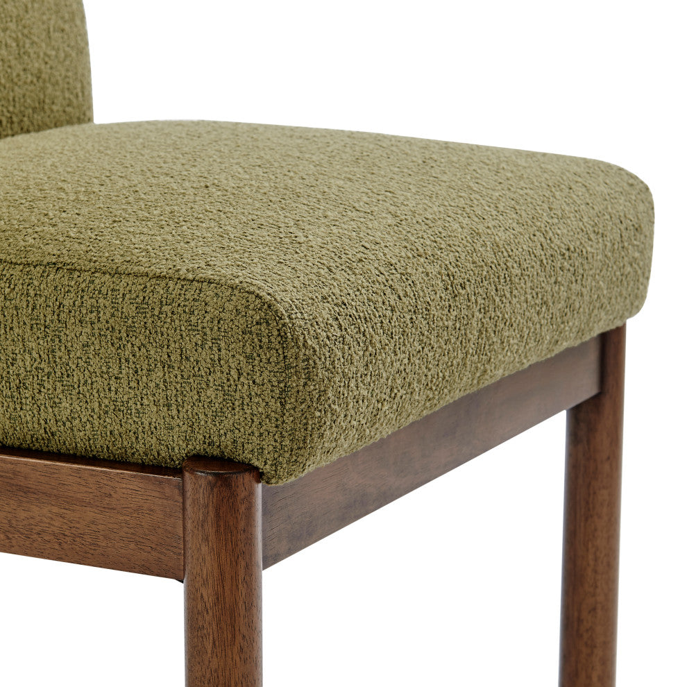 Micah Dining Side Chair, Palladian Green, Fabric