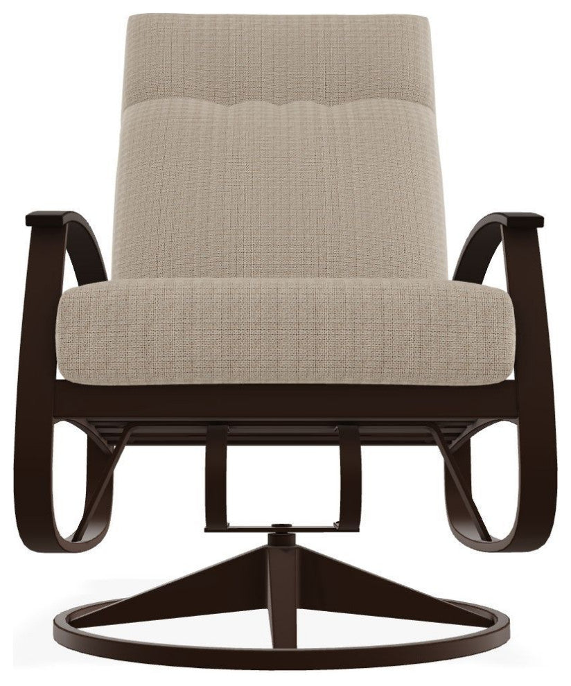 Belle Isle Cushion Deep Seat Outdoor Swivel Rocker, Bliss Sand/Kona