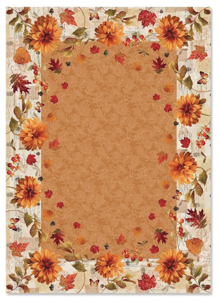 Laural Home Fall in Love 70" X 84" Tablecloth