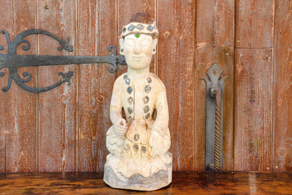 19th Century Burmese Jeweled Buddha