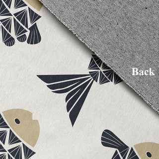 Fish Tales Nautical Chenille Rug