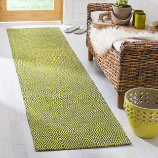 Safavieh South Hampton Sha245B Solid Color Rug, Green, 2'0" X 8'0"