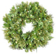2' Blended Pine Wreath Pre-Lit With Warm White LEDs