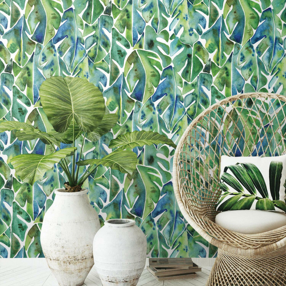 Cat Coquillette Philodendron Peel & Stick Wallpaper