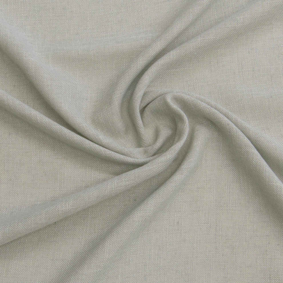 Faux Linen Blend Curtain Panel, Set of 2, Gray, 52"w X 96"l