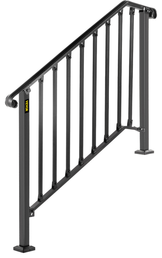 Vevor Handrails for Outdoor Steps, Fit 3 or 4 Steps