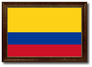 Colombia Country Flag Canvas Print, 27"x39"