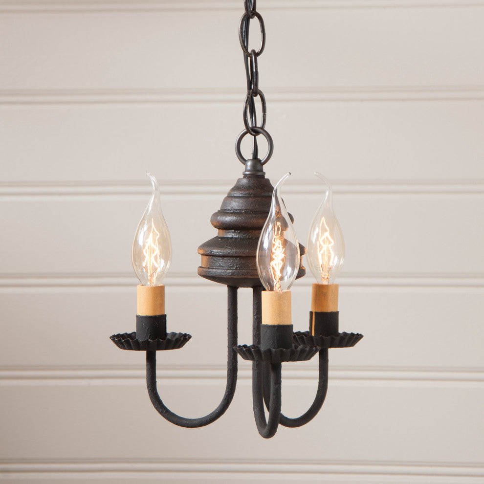 Bellview Chandelier, Black