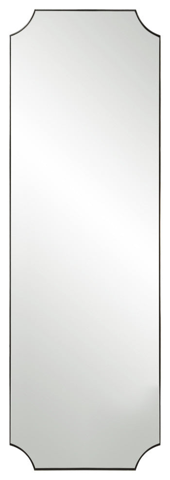 Uttermost 09893 Lennox Nickel Tall Mirror