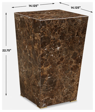Uttermost Poe Marble Accent Table