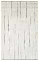 Sun Lines Area Rug, Brown, 8'x10'