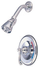 Kingston Brass Shower Faucet, Polished Chrome