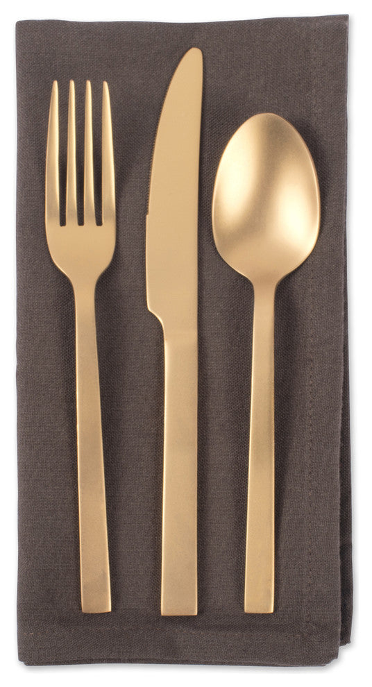 DII Dark Brown Napkin, Set of 6