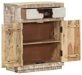 vidaXL Sideboard Buffet Storage Side Cabinet for Living Room Solid Wood Mango