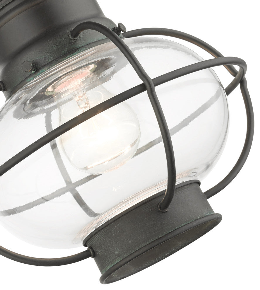 Charcoal Nautical, Farmhouse, Bohemian, Colonial, Outdoor Pendant Lantern
