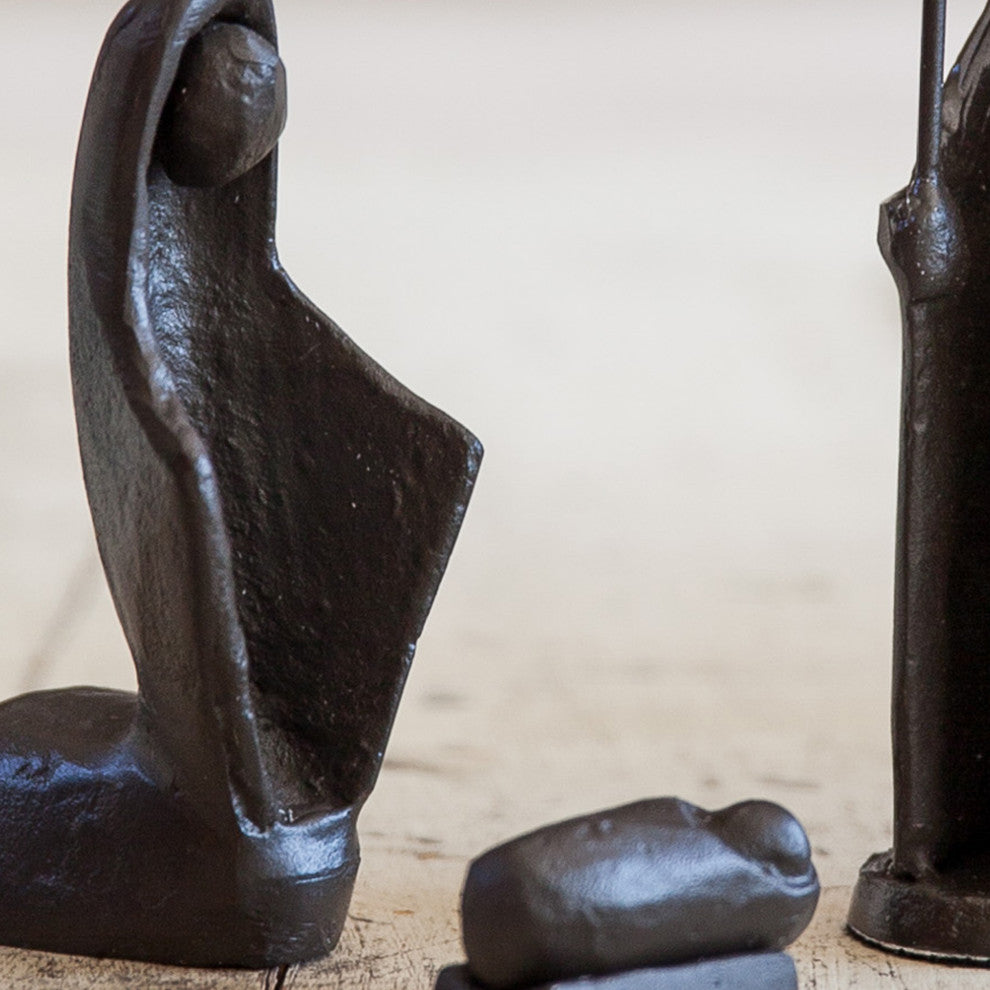 Danya B 6-Piece Iron Nativity Set
