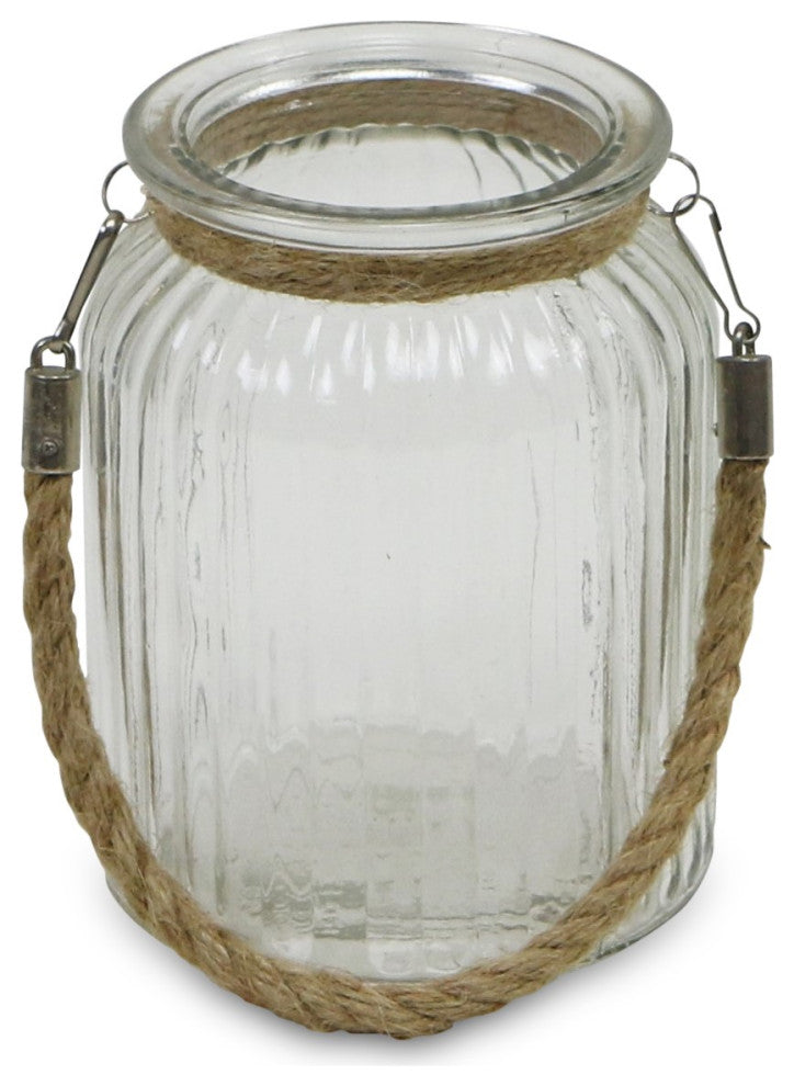 La Jolla Rope Glass Jar