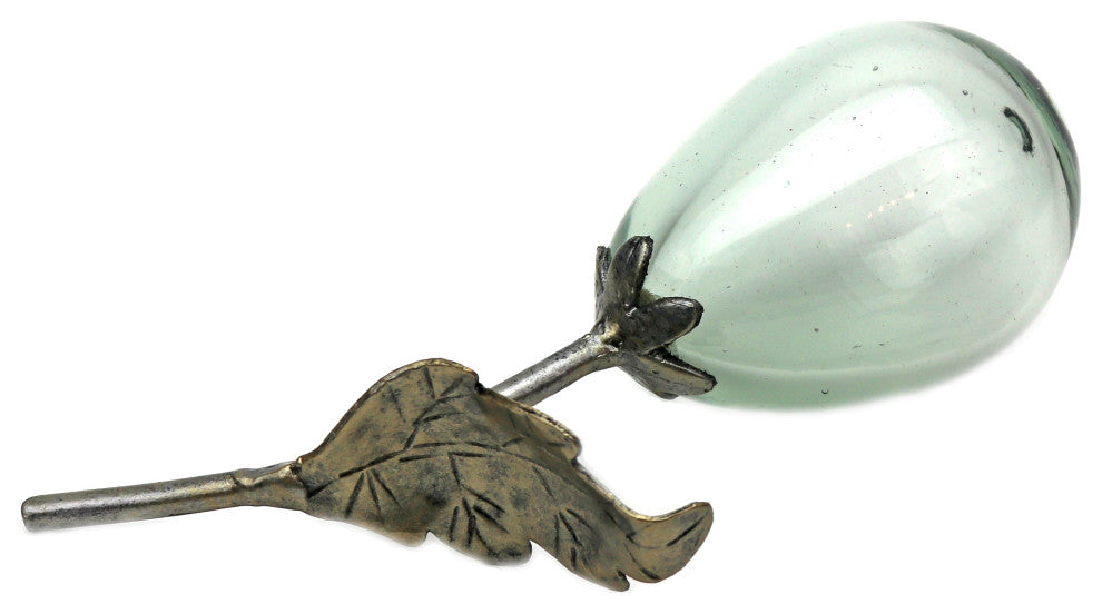Decorative Wrought Iron and Glass Lemon