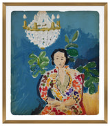 Maude Fine Art Print, Gold, 40"x35"