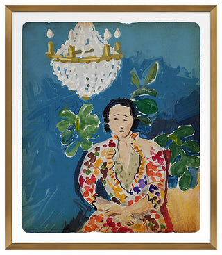 Maude Fine Art Print, Gold, 40"x35"