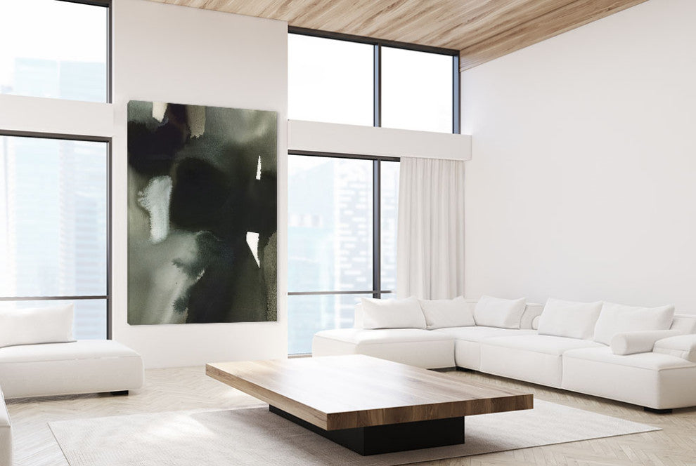 "Midnight Abstract I" Fine Art Giant Canvas Print, 48"x72"