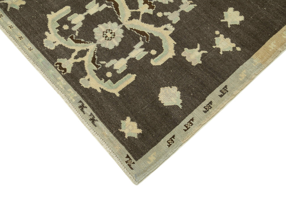 Rug N Carpet - Handwoven Turkish 5' 6'' x 8' 9'' Low Pile  Wool Rug