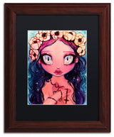 Natasha Wescoat 'Rosary' Art, Wood Frame, Black Mat, 11x14