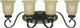 Bristol 4-Light Vintage Bronze With Antique Gold Bath and Vanity