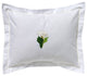 Boudoir Pillow Cover, Calla Lily