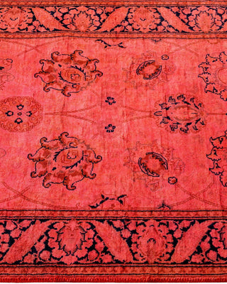 Fine Vibrance, One-of-a-Kind Hand-Knotted Runner Rug Orange, 2'7"x15'10"