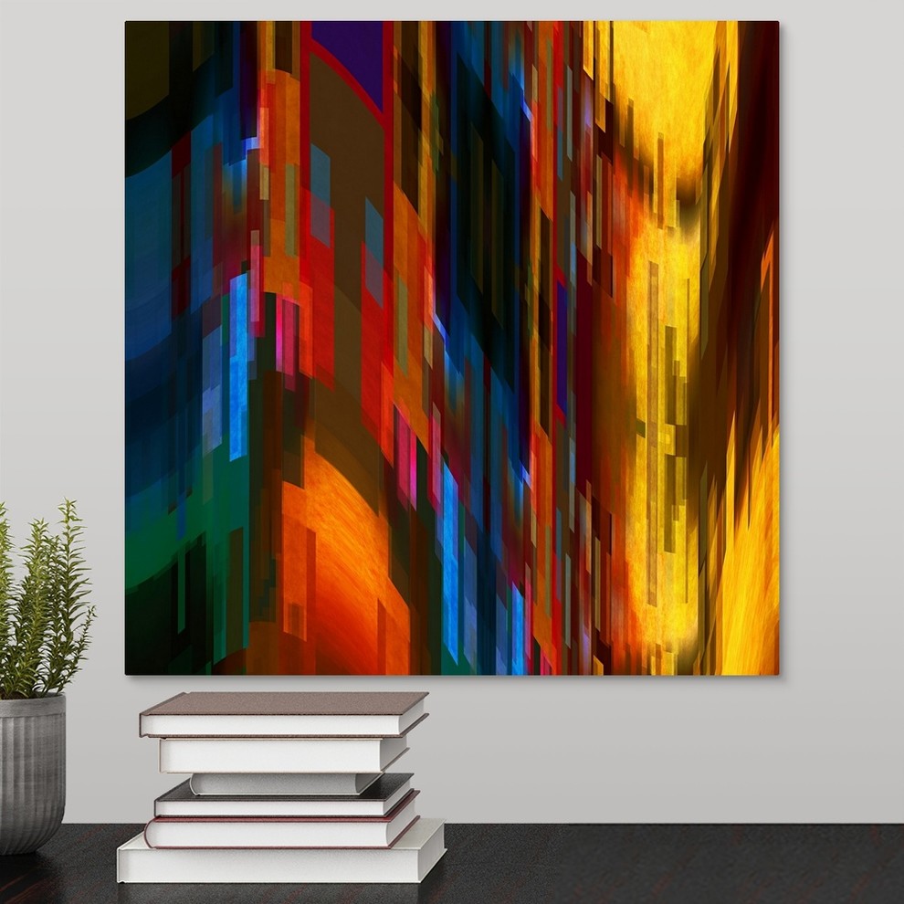 "Sunny Day" Wrapped Canvas Art Print, 16"x16"x1.5"