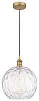 Innovations 616-1P-BB-G1215-10-LED 1-Light Mini Pendant, Brushed Brass