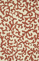 Venice Beach VB-16 Ivory-Coral Area Rug, 9'3"x13'