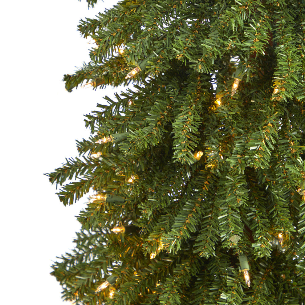 Nearly Natural 5ï¿½ Grand Alpine Artificial Christmas Tree with 200 Clear Lights