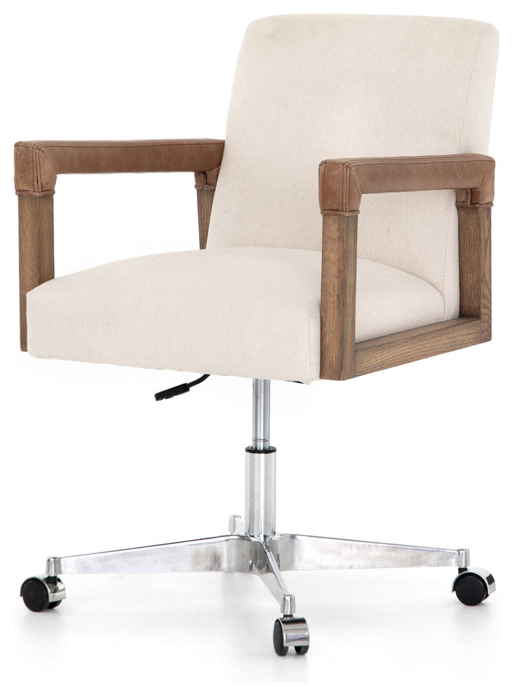 Reuben Desk Chair-Harbor Natural