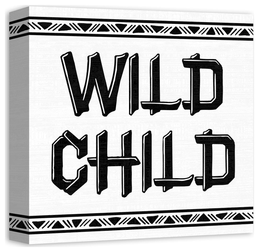 Wild Child 12x12 Canvas Wall Art