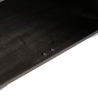 Single Vanity, Gray Oak Finish With Solid Surface Resin White Sink, 24"