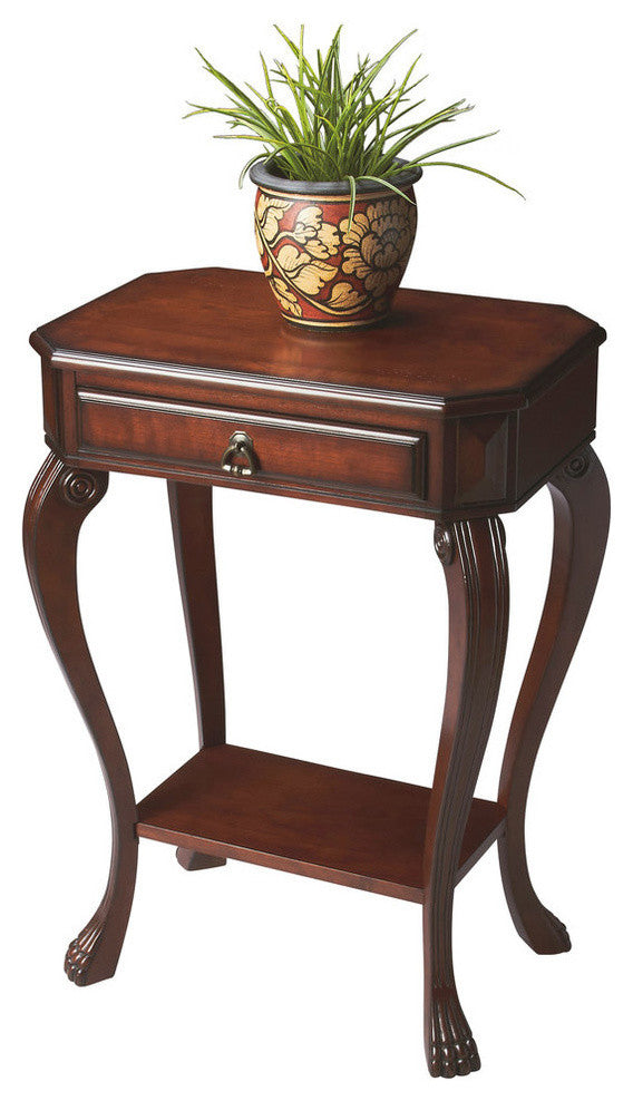 Channing Console Table, Dark Brown