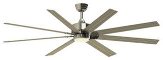 Fanimation Levon Custom-KIT-72-LK Levon Custom 72" 8 Blade LED - Brushed Nickel