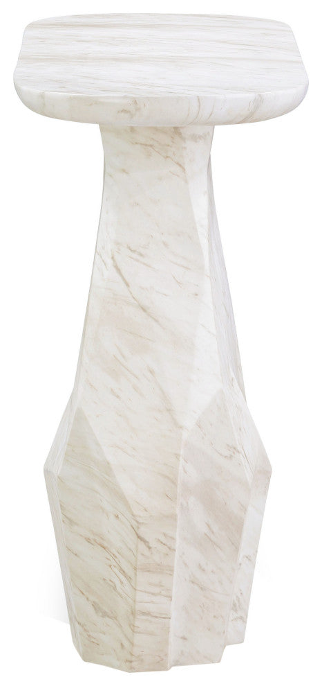 Esme Faux Marble Indoor/Outdoor Long Console Table